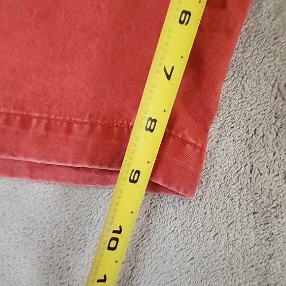 Peter Millar Shorts‎ Men 36 Red Chino Flat Front Casual Preppy Classicore - Picture 4 of 7